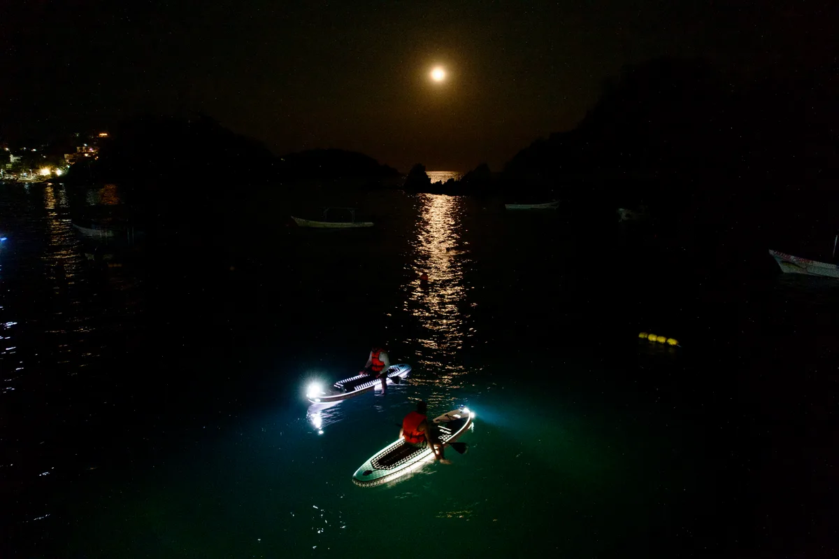 Paddle nocturno Oaxaca