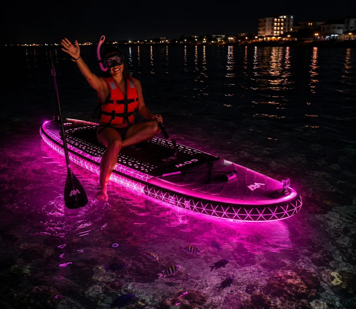 Snorkel nocturno en Oaxaca
